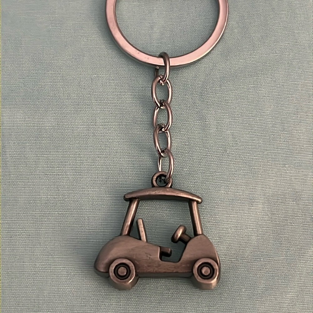 Golf Cart Keychain-NWT